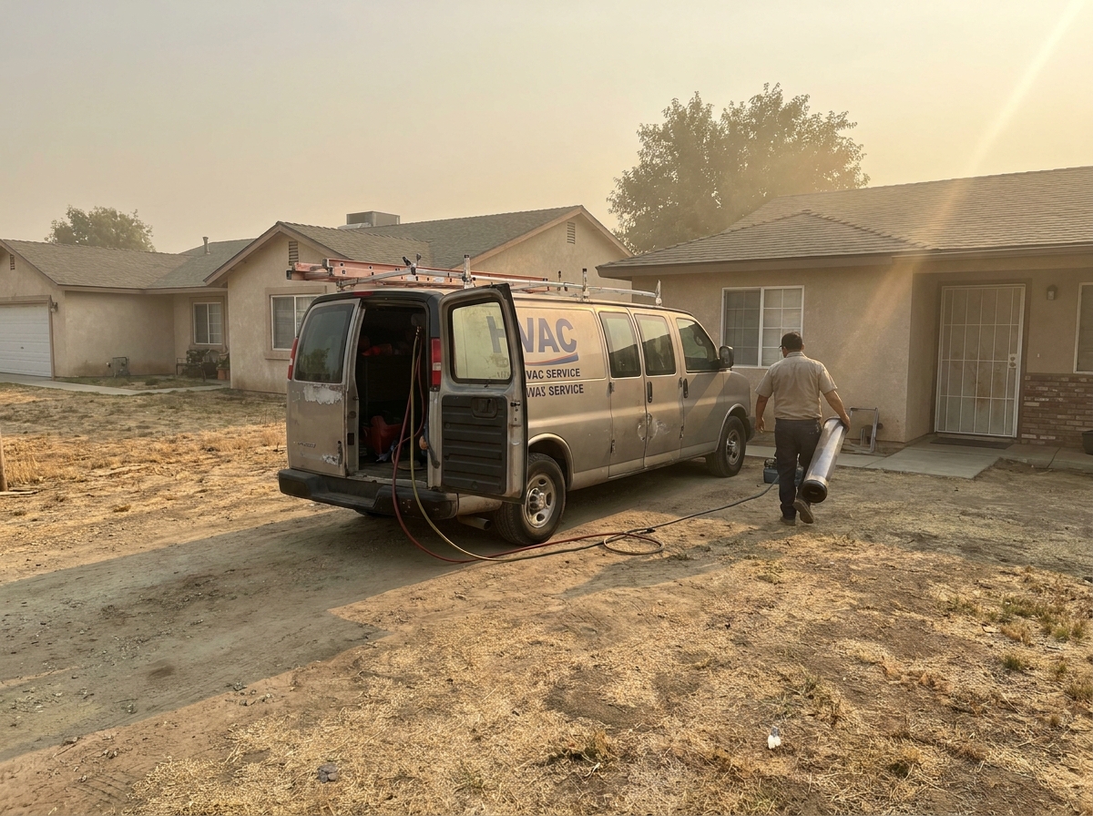 Cost Factors for Duct Cleaning in Dusty Central Valley Neighborhoods