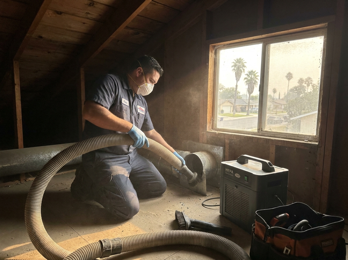 Duct Cleaning in Bakersfield