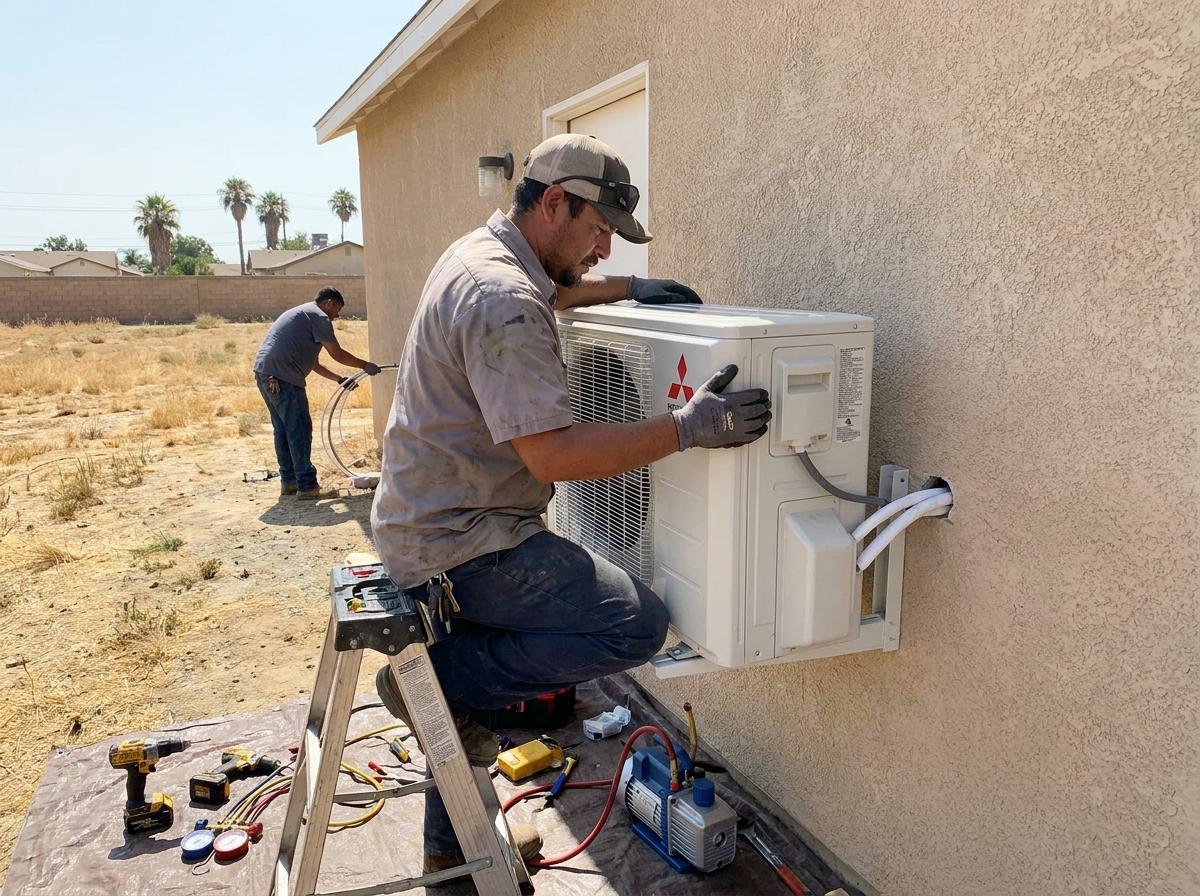Mini Split Installation in Bakersfield