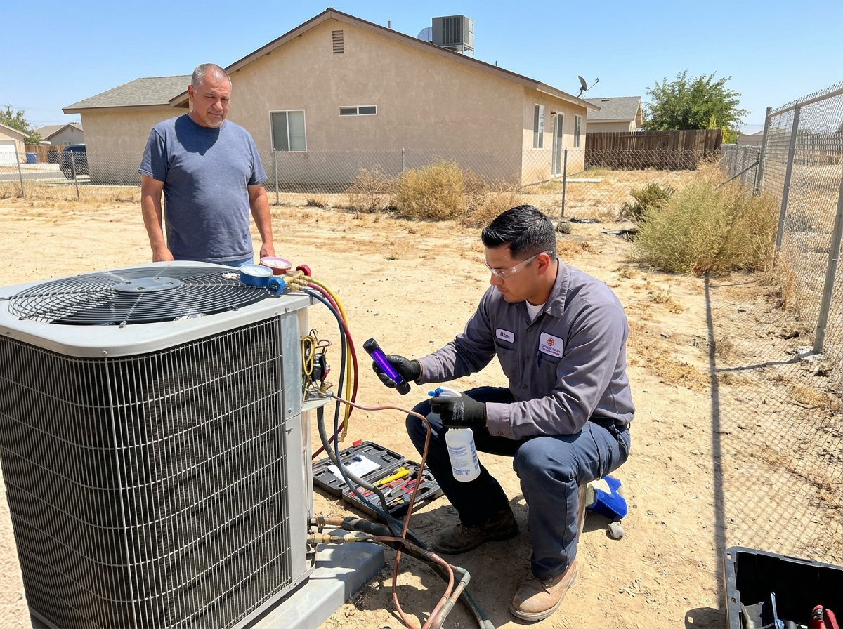 Refrigerant Leak Repair in Bakersfield