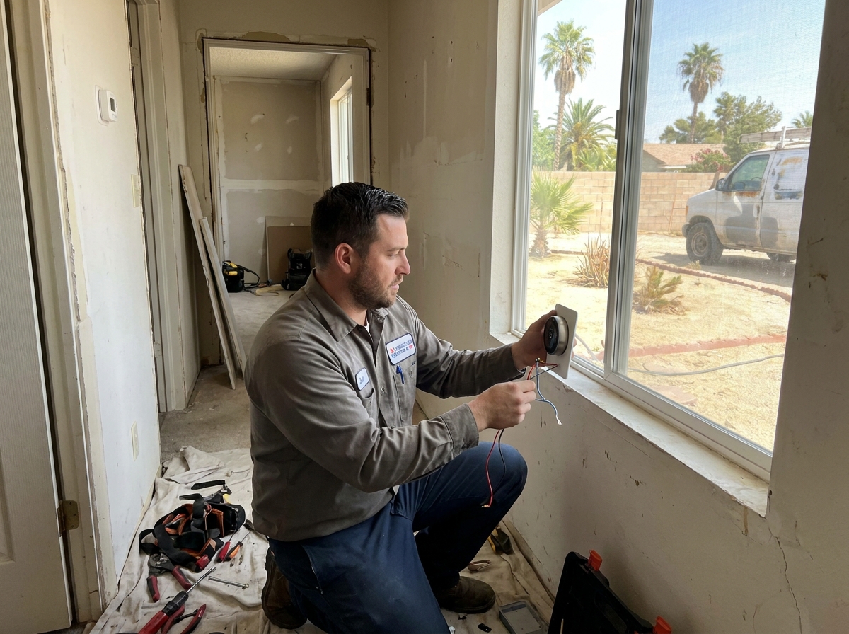 Smart Thermostat Installation in Bakersfield