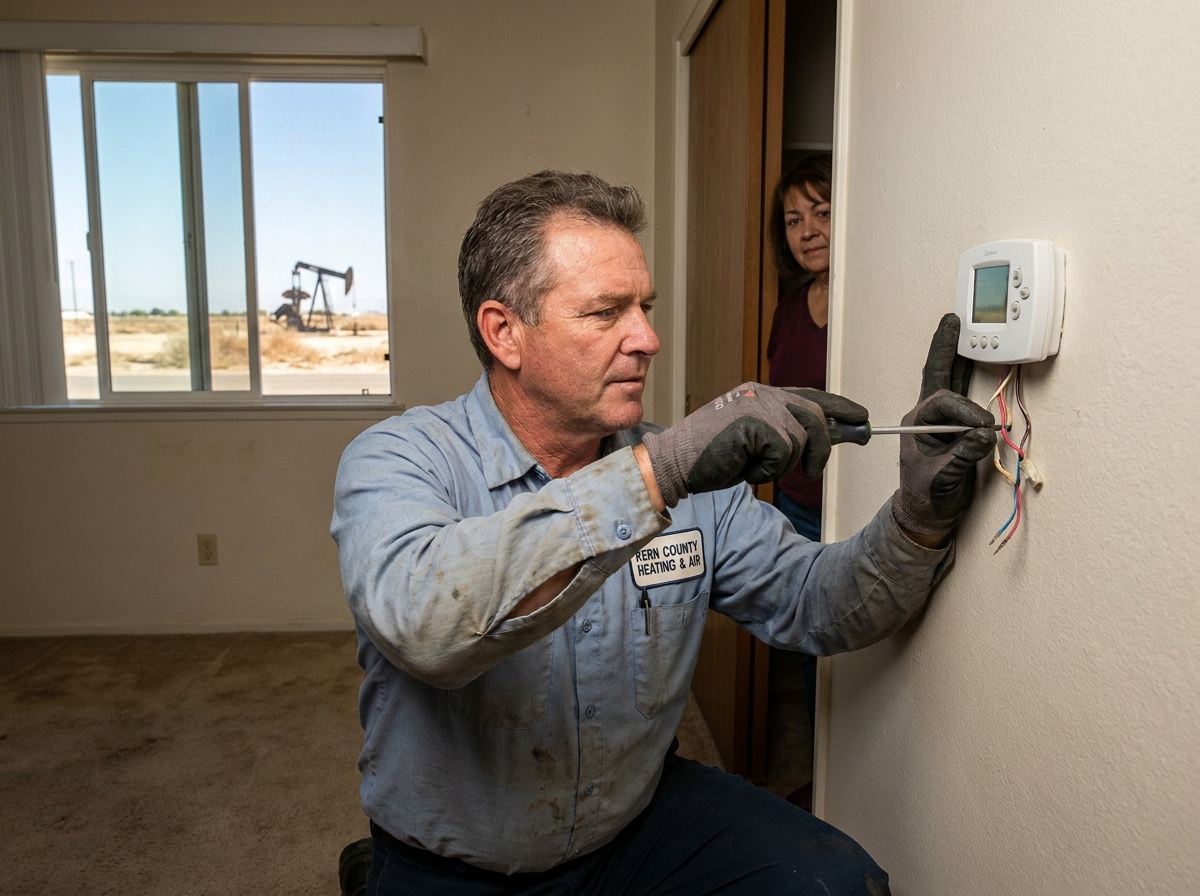 Thermostat Replacement in Bakersfield